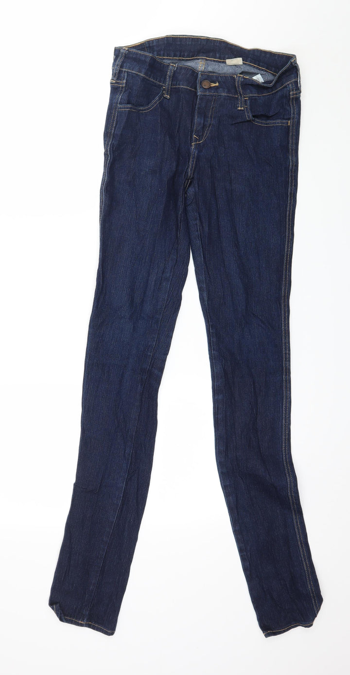 Preworn Womens Blue  Denim Skinny Jeans Size 29 in L34 in