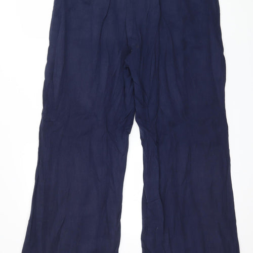 Together Womens Blue   Trousers  Size 14 L28 in