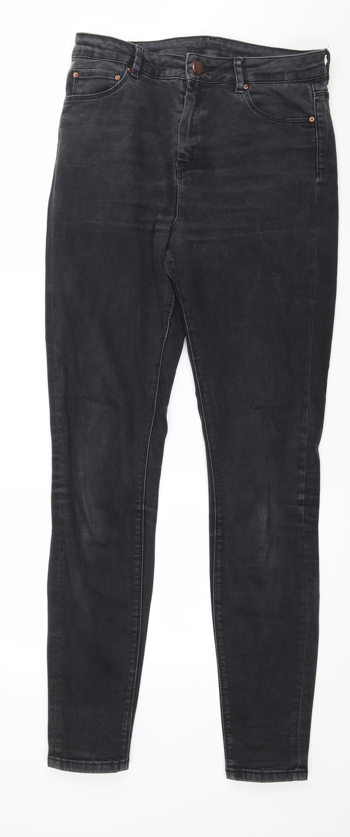 ASOS Womens Grey  Denim Skinny Jeans Size 30 in L36 in