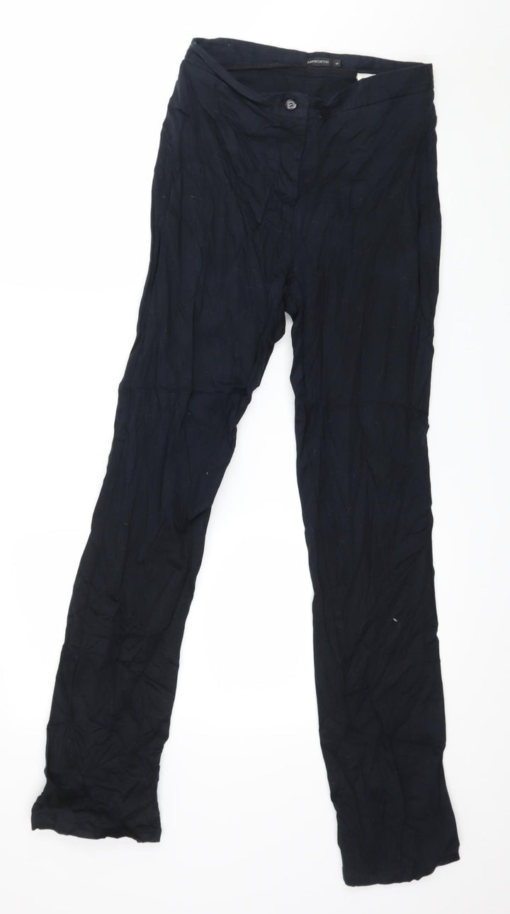 Ashworth Womens Blue Trousers Size 6 L31 in