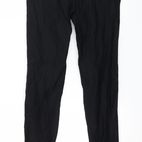 H&M Womens Black   Trousers  Size 12 L30 in