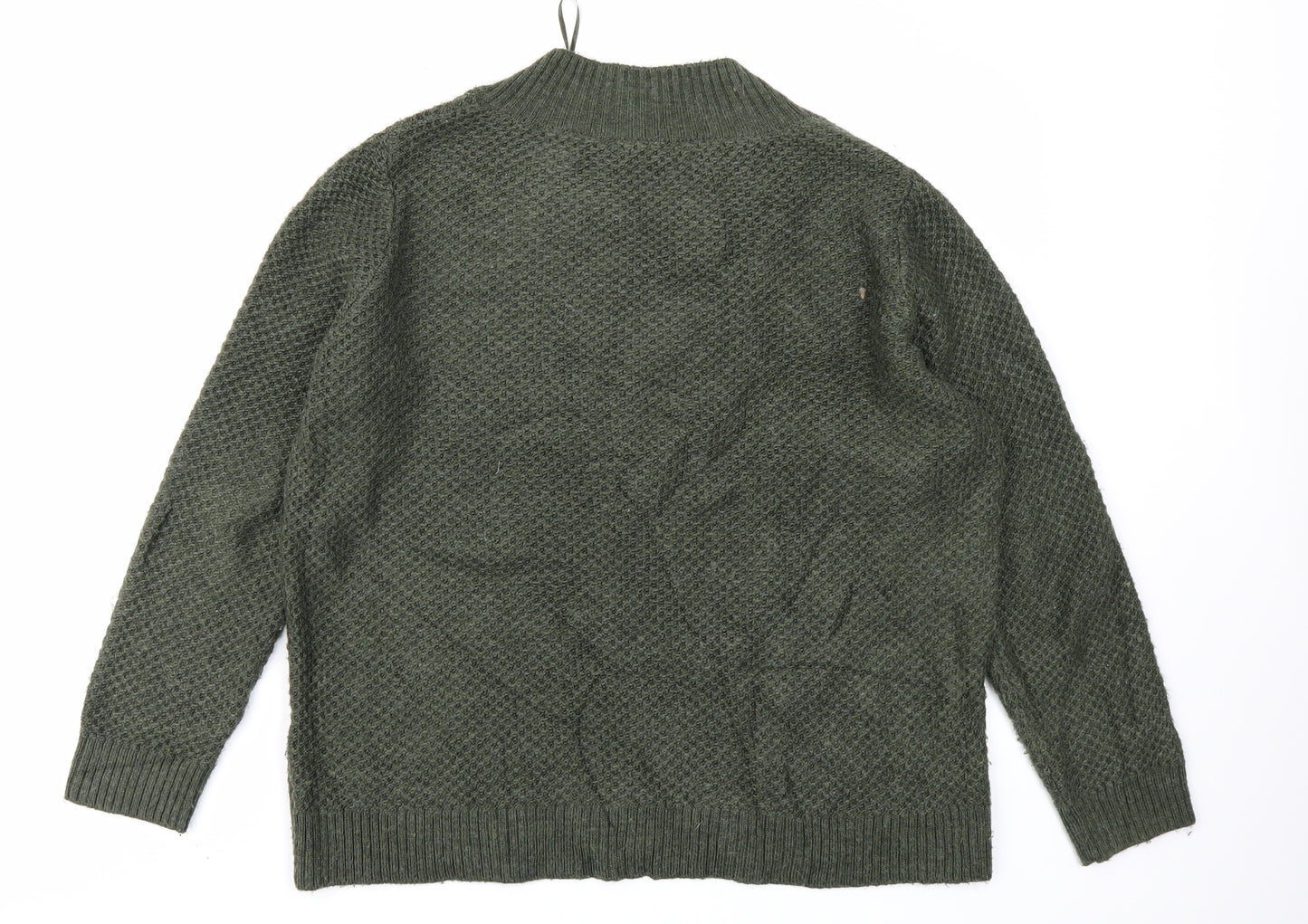 M&S Collection Womens Green   Pullover Jumper Size M