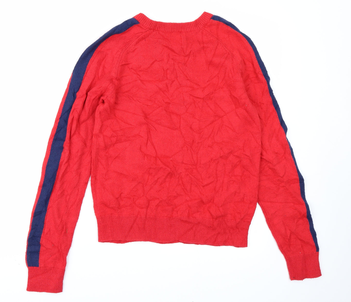 GAP Kids Boys Red  Knit Pullover Jumper Size 13-14 Years