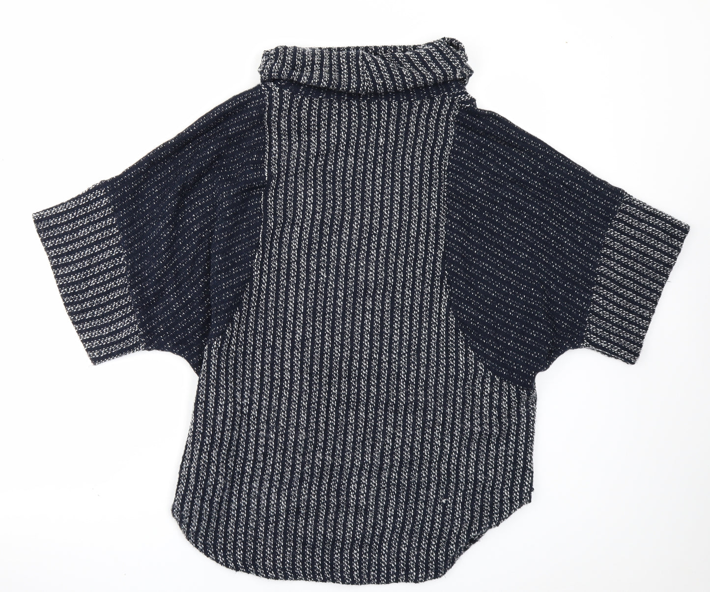 Izabel Womens Blue  Knit Pullover Jumper Size 8