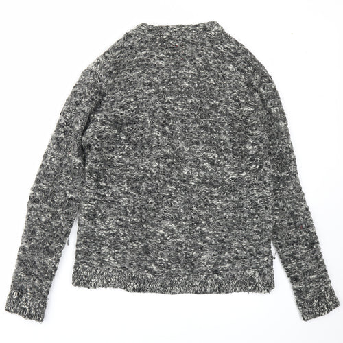 Topman Mens Grey   Cardigan Jumper Size M
