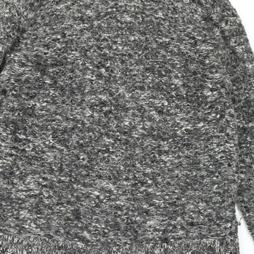 Topman Mens Grey   Cardigan Jumper Size M