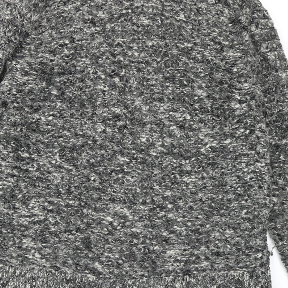 Topman Mens Grey   Cardigan Jumper Size M