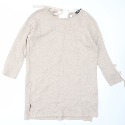 Primark Womens Beige   A-Line  Size 10