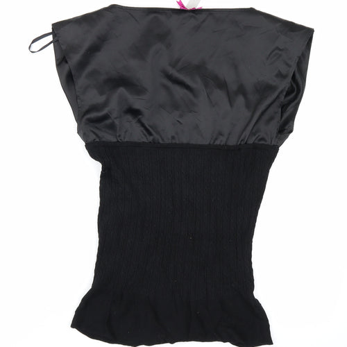 NEXT Womens Black   Basic T-Shirt Size 10