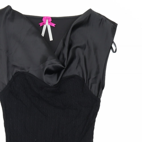NEXT Womens Black   Basic T-Shirt Size 10