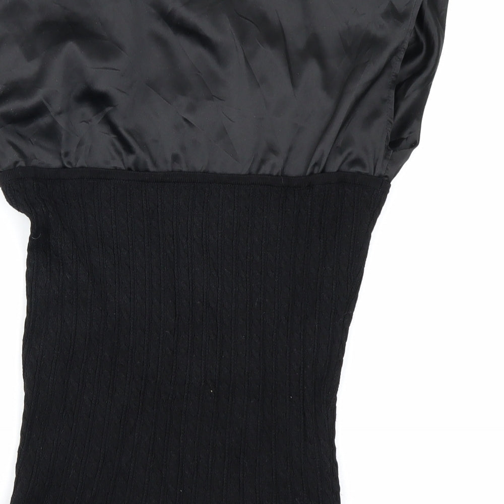 NEXT Womens Black   Basic T-Shirt Size 10
