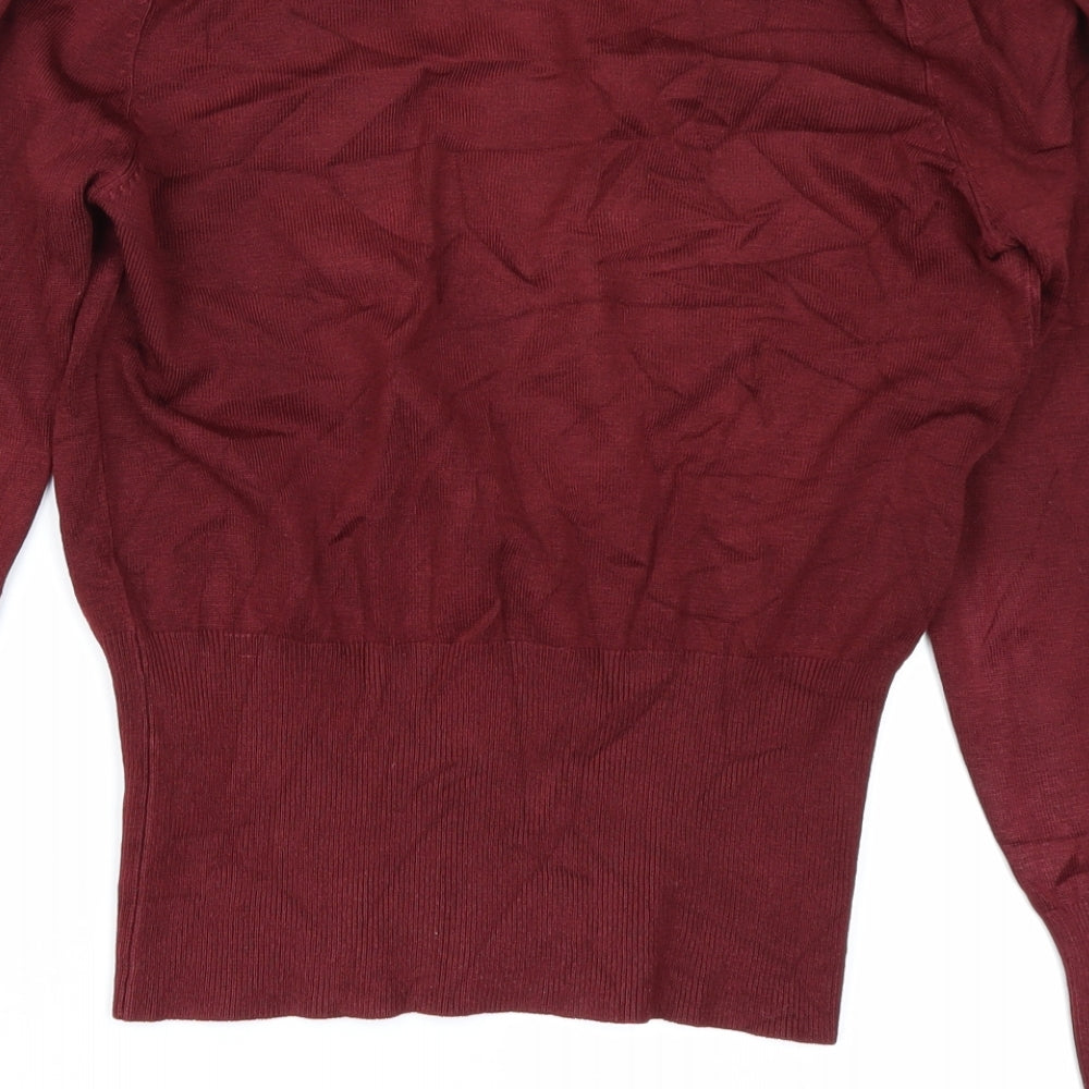 Atmosphere Womens Purple  Knit Cardigan Jumper Size 14