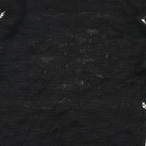 Real Clothing Company Womens Black   Pullover Jumper Size S