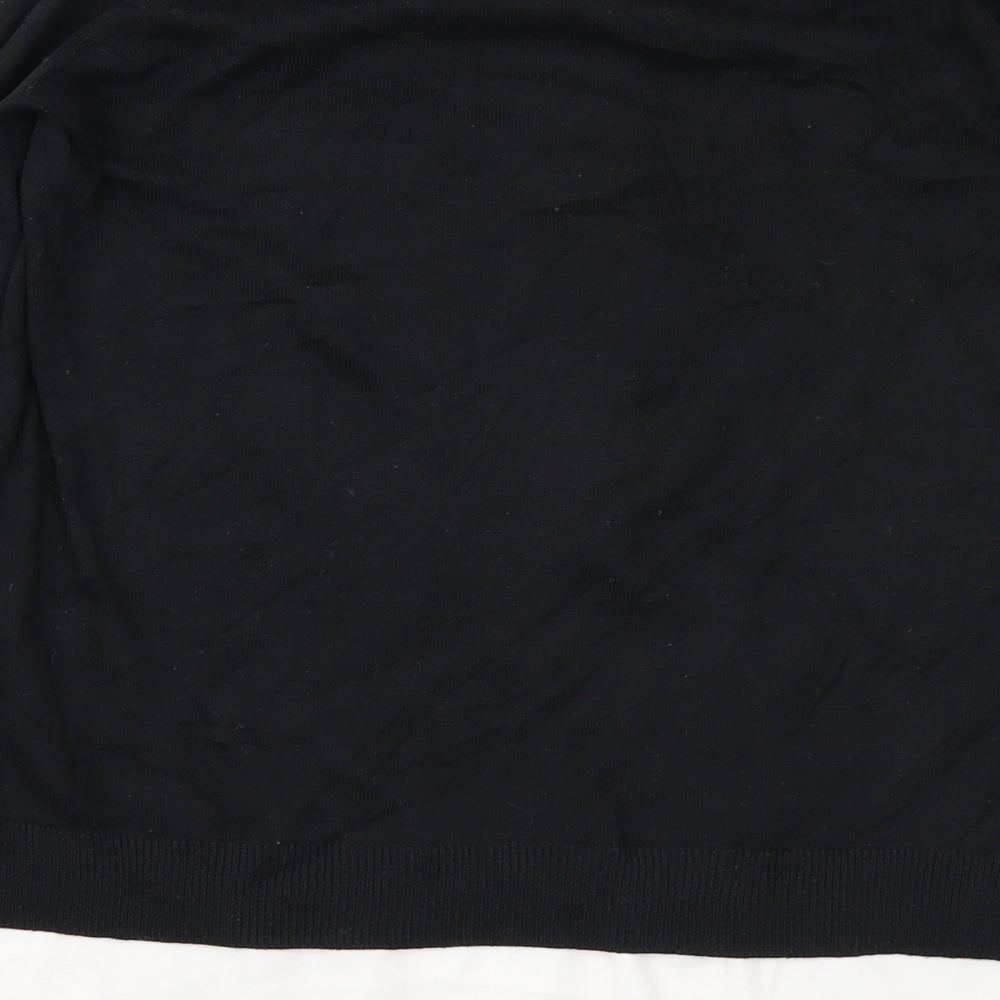 Dorothy Perkins Womens Black   Pullover Jumper Size 10