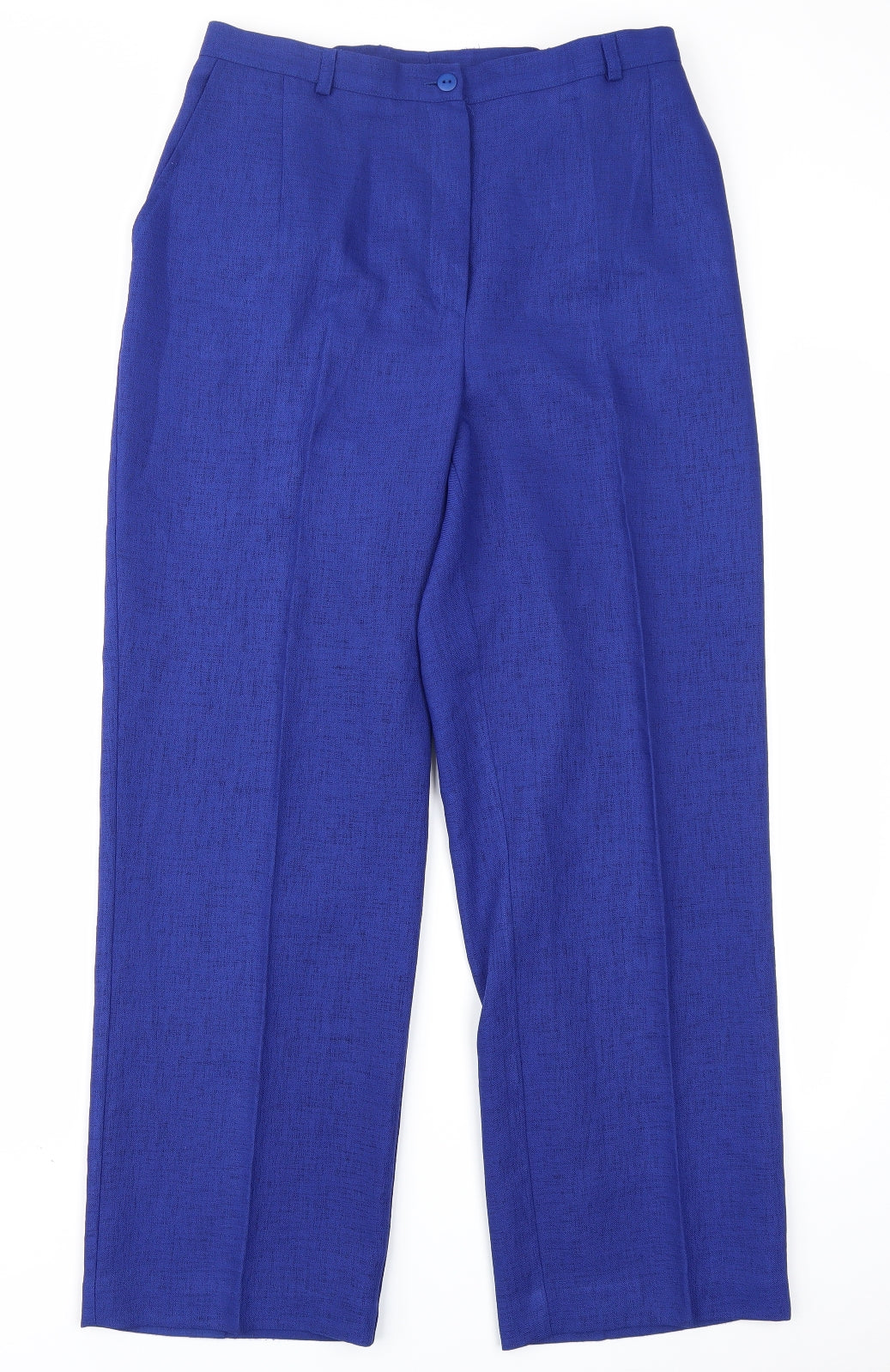Lady G Womens Blue   Trousers  Size 14 L25 in