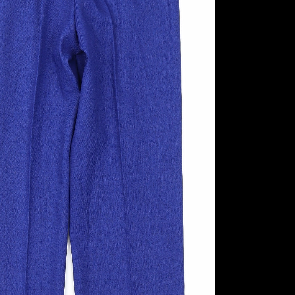 Lady G Womens Blue   Trousers  Size 14 L25 in