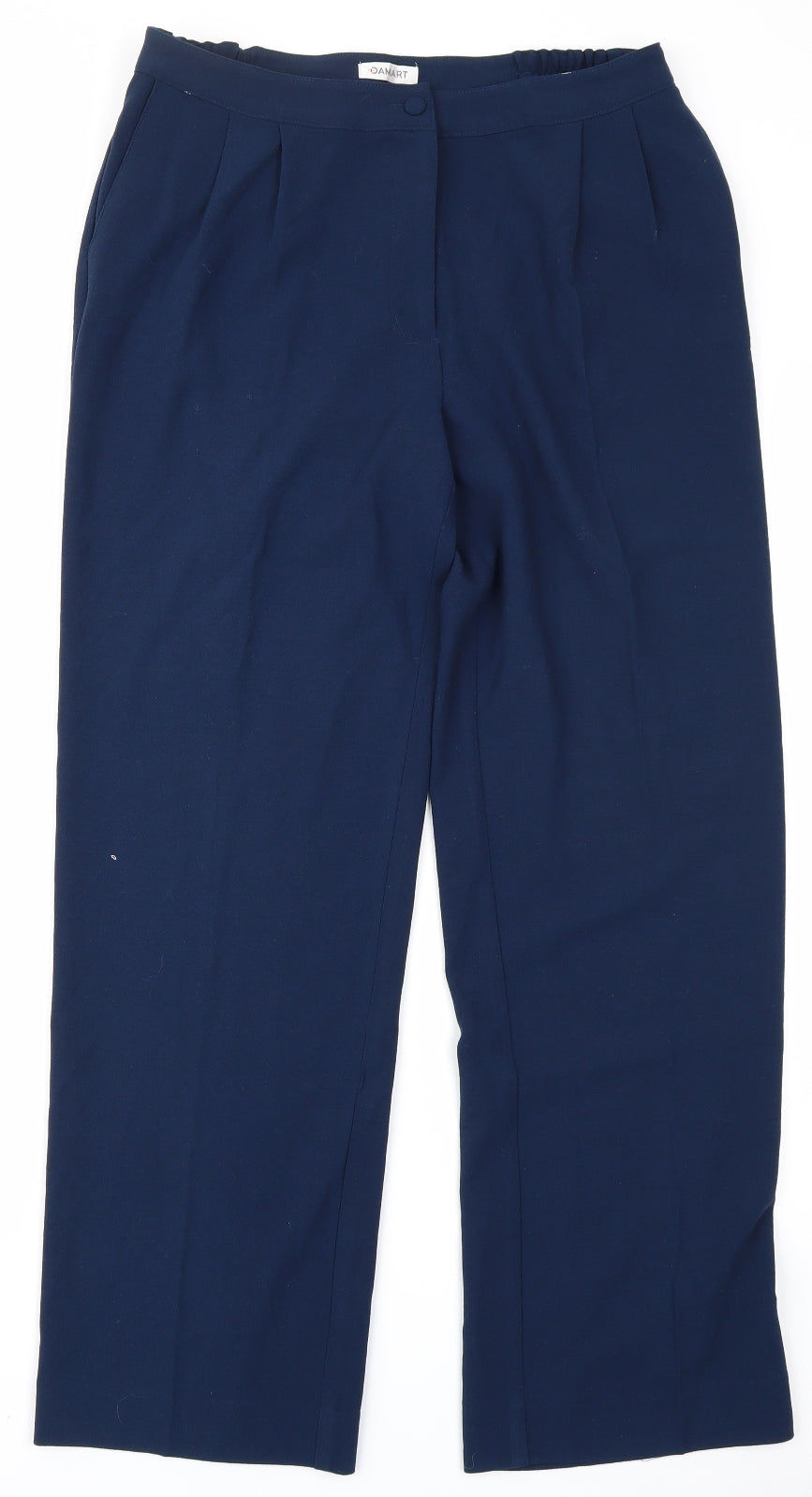 Damart Womens Blue   Trousers  Size 12 L27 in