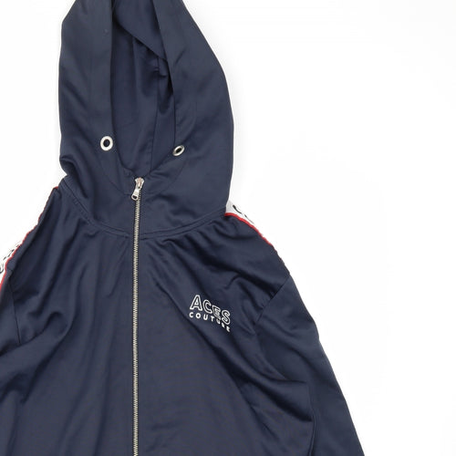 Aces Couture Mens Blue   Jacket  Size M
