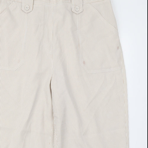Classic Womens Brown Striped  Trousers  Size 20 L22 in