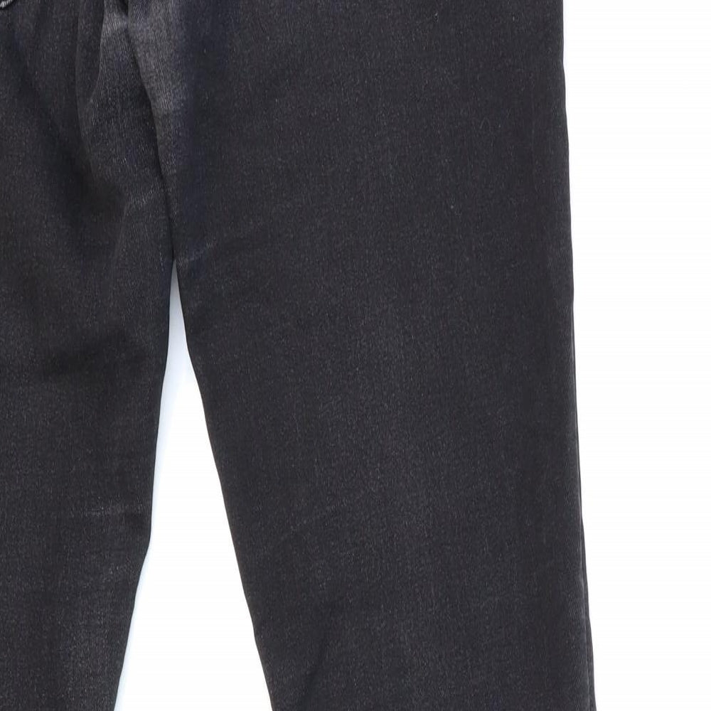 H&M Womens Black  Denim Skinny Jeans Size 28 in L32 in