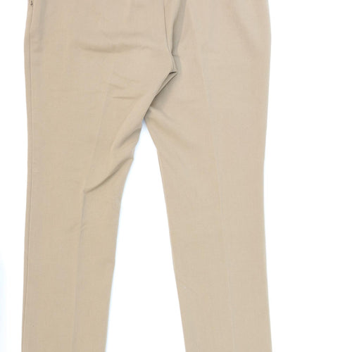Marks and Spencer Womens Brown   Trousers  Size 14 L33 in