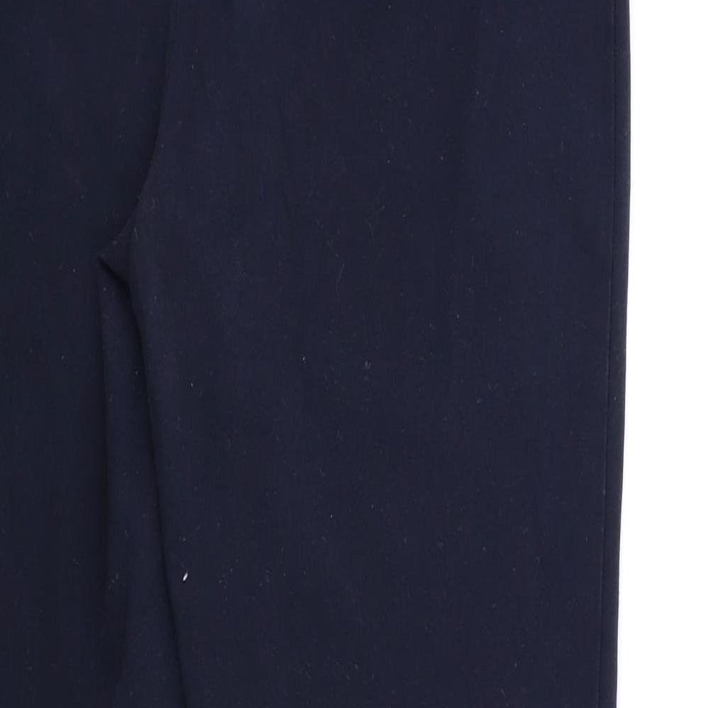 M&Co Womens Blue   Trousers  Size 12 L30 in