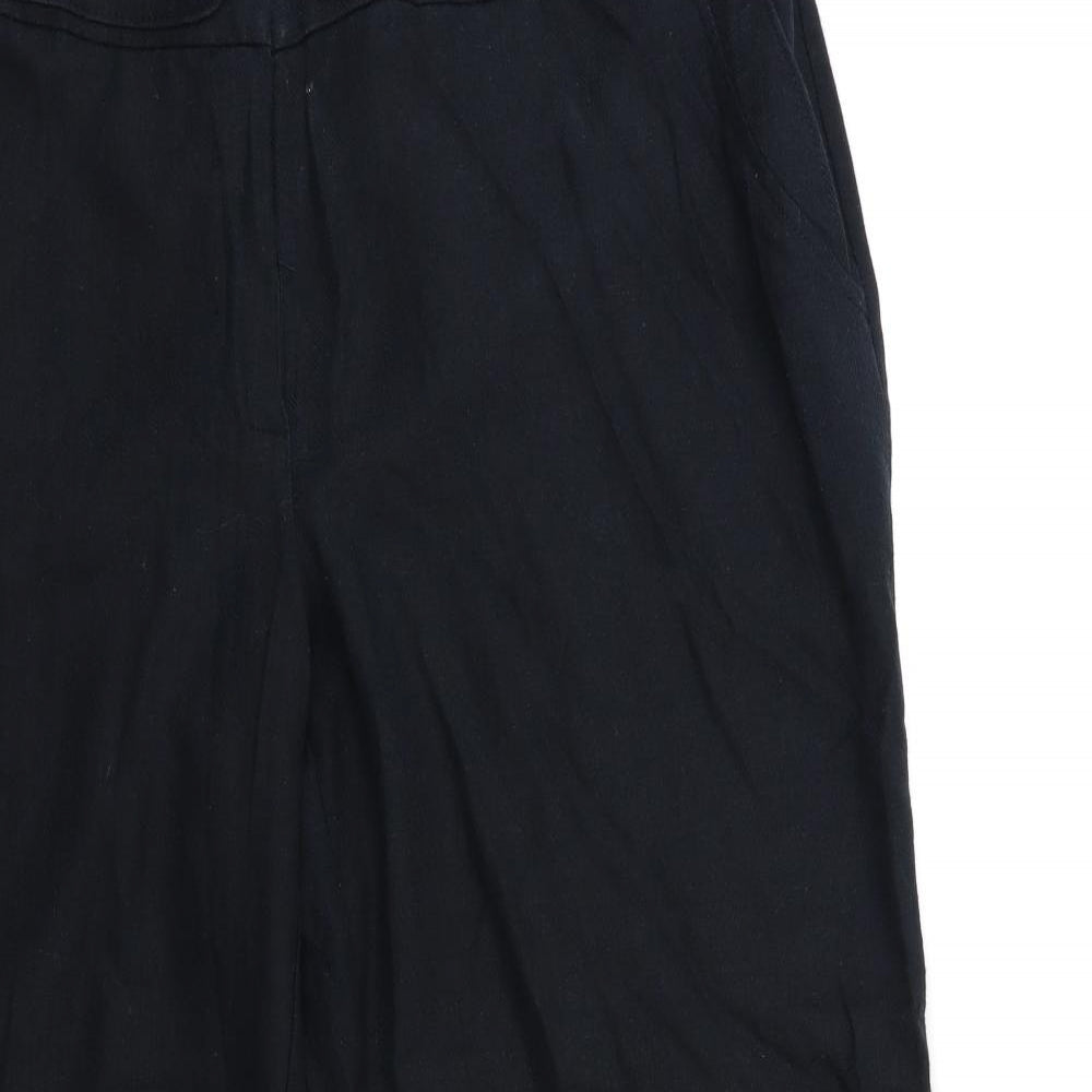 Marks and Spencer Womens Black   Trousers  Size 20 L29 in