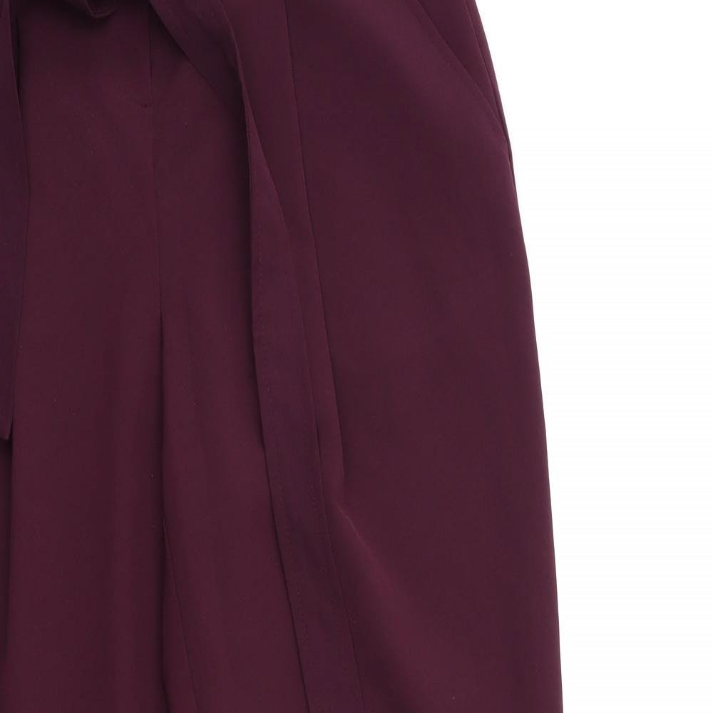 New Look Womens Red   Trousers  Size 8 L27 in