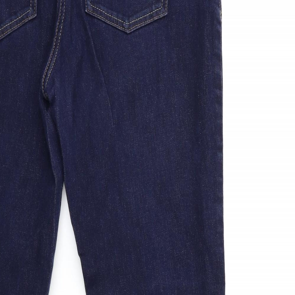 NEXT Womens Blue  Denim Straight Jeans Size 16 L28 in