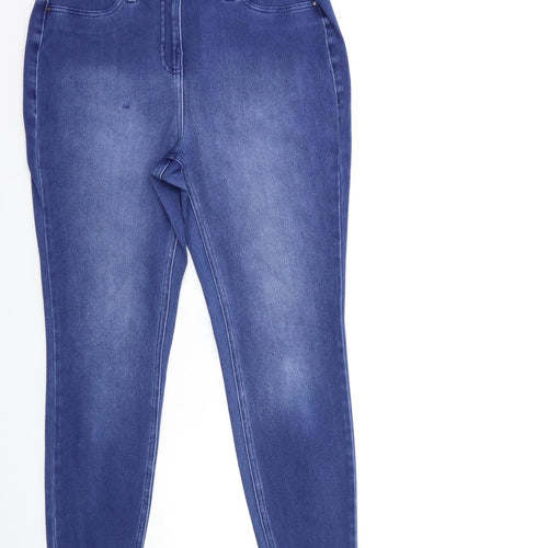 NEXT Womens Blue  Denim Jegging Jeans Size 12 L25 in