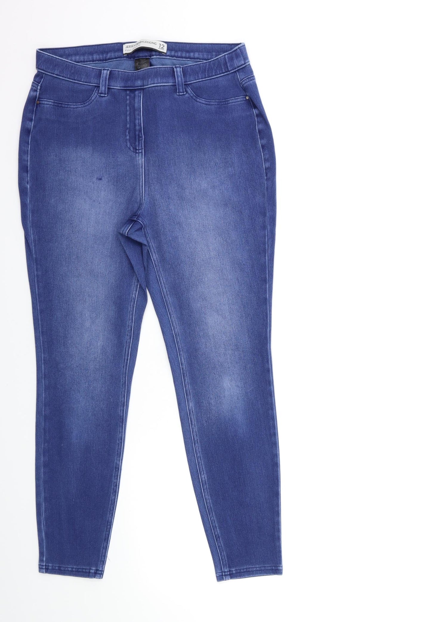 NEXT Womens Blue  Denim Jegging Jeans Size 12 L25 in