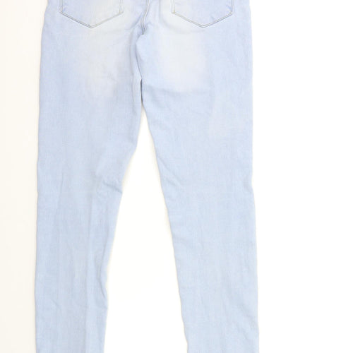Denim & Co. Womens Blue  Denim Skinny Jeans Size 6 L29 in