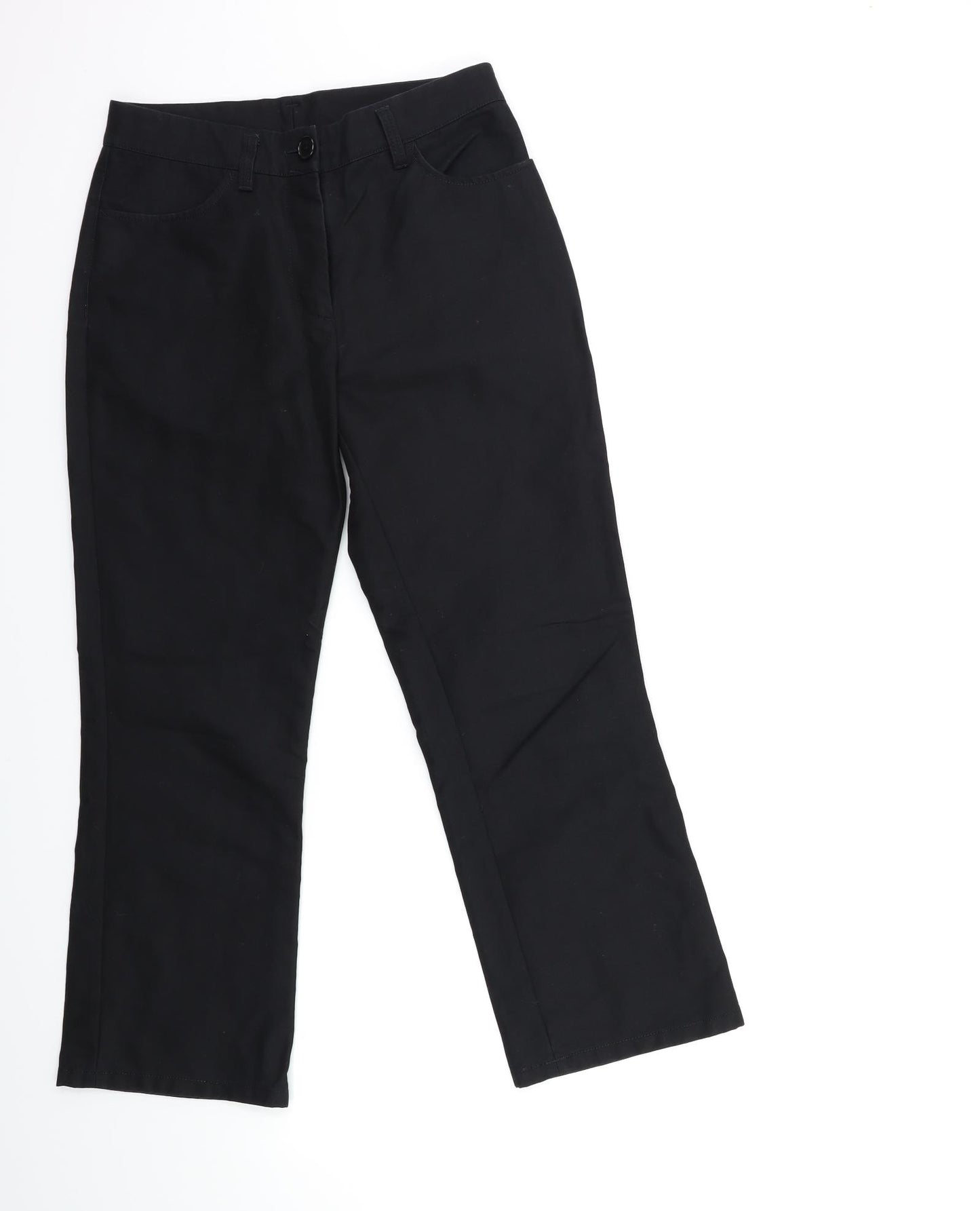 Arket Womens Black   Trousers  Size 6 L25 in