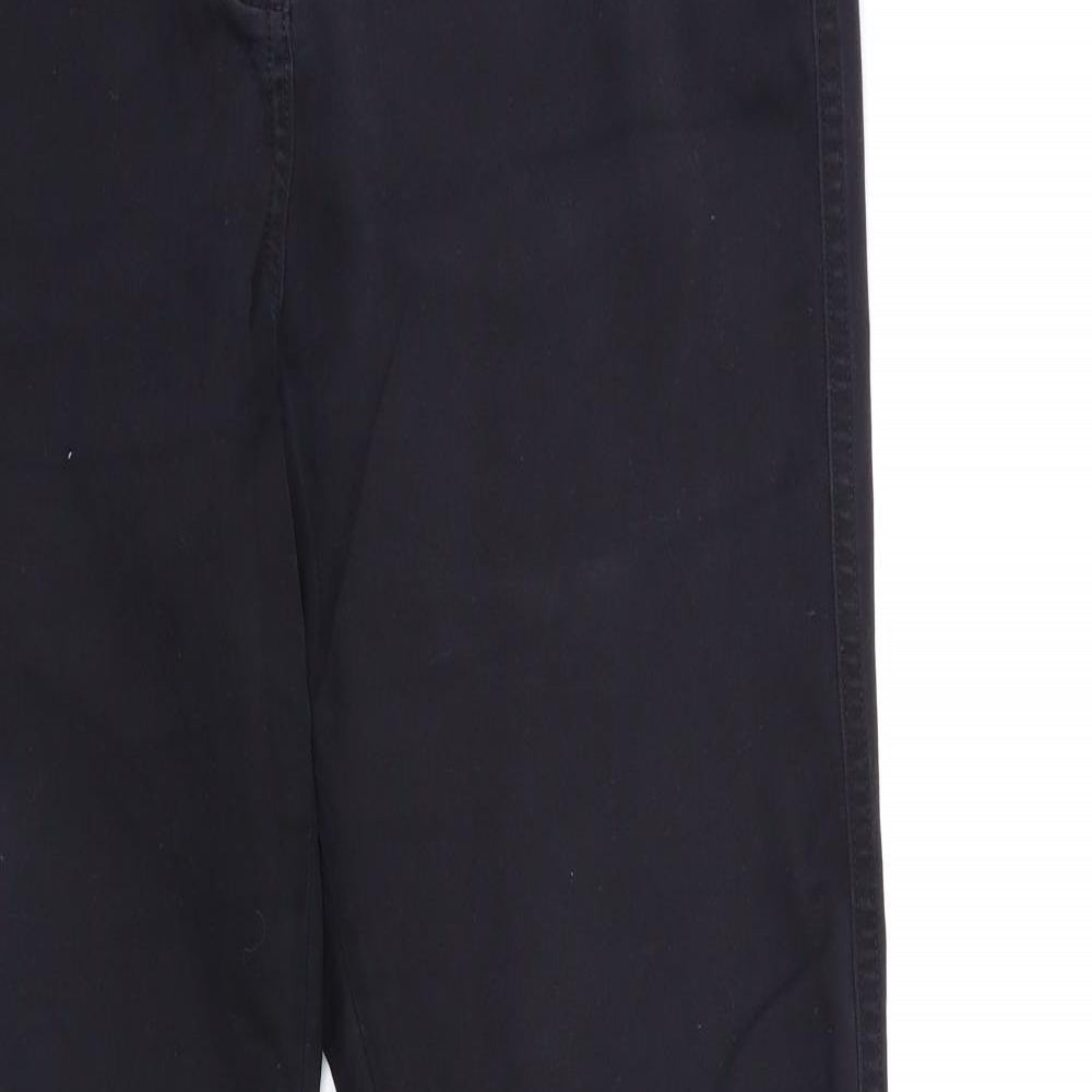 NEXT Womens Black  Denim Skinny Jeans Size 16 L32 in