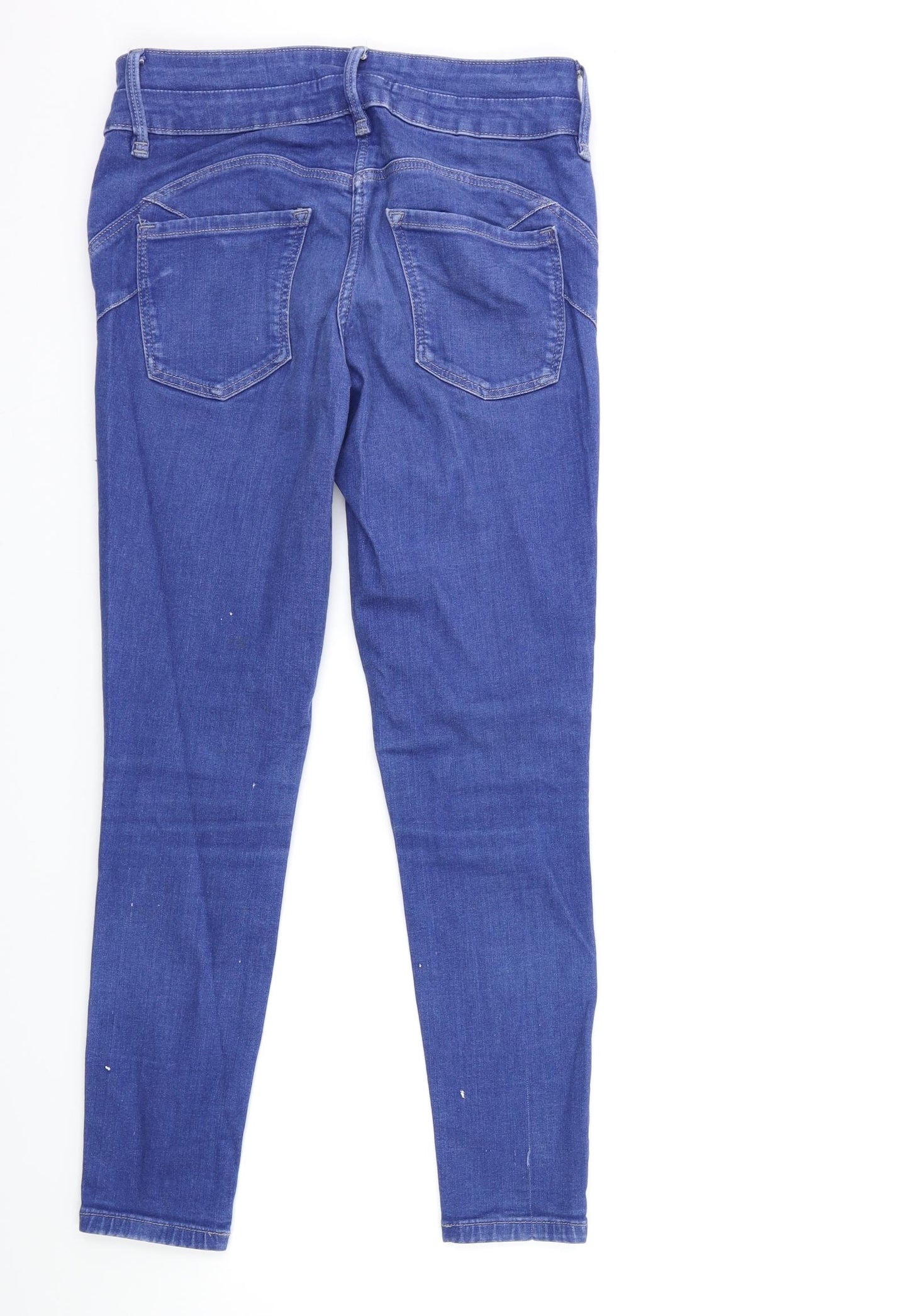 NEXT Womens Blue  Denim Skinny Jeans Size 12 L27 in