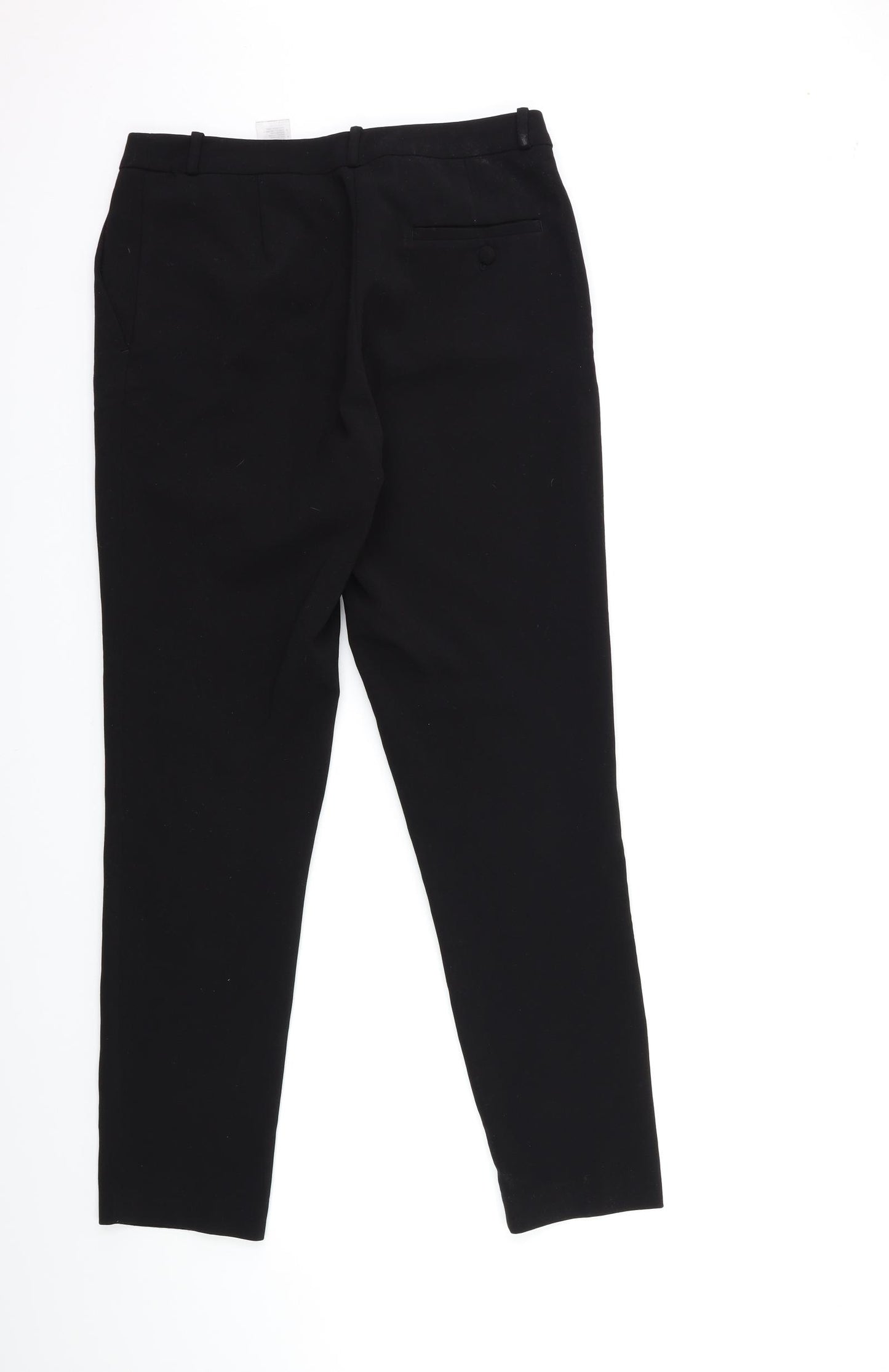 H&M Womens Black   Trousers  Size 10 L29 in