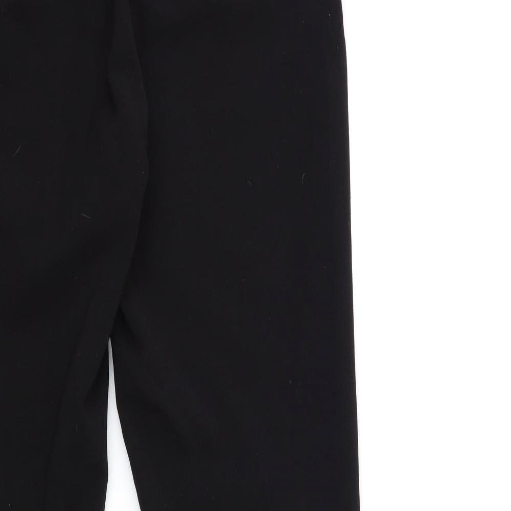 H&M Womens Black   Trousers  Size 10 L29 in