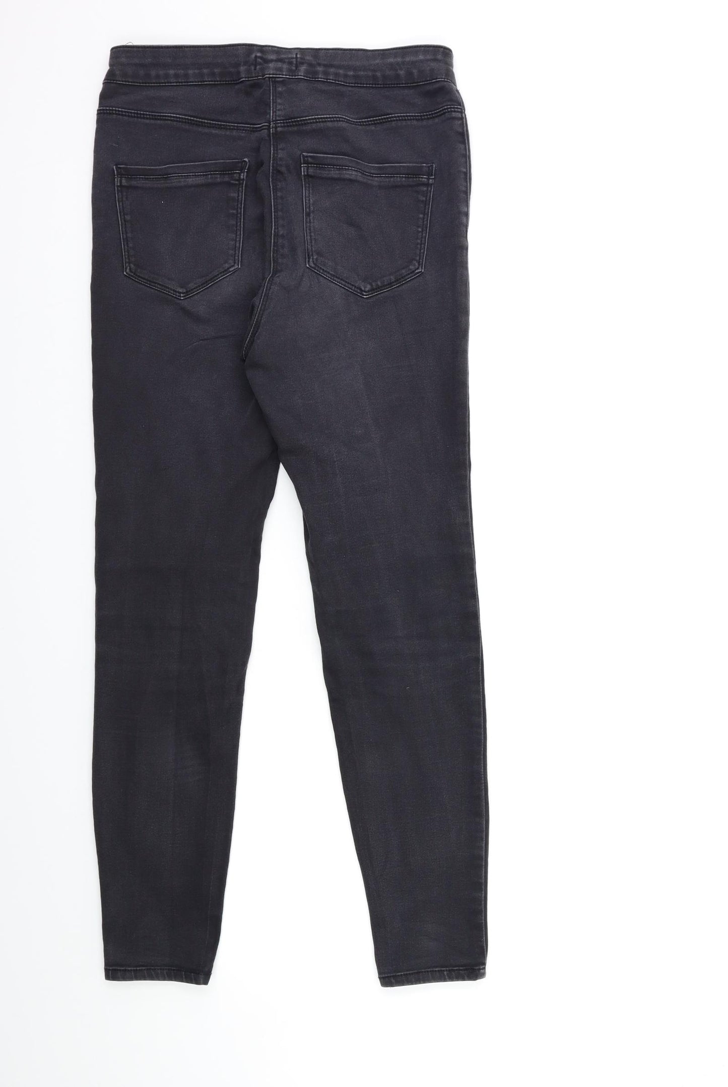 Papaya Womens Black  Denim  Jeans Size 10 L28 in