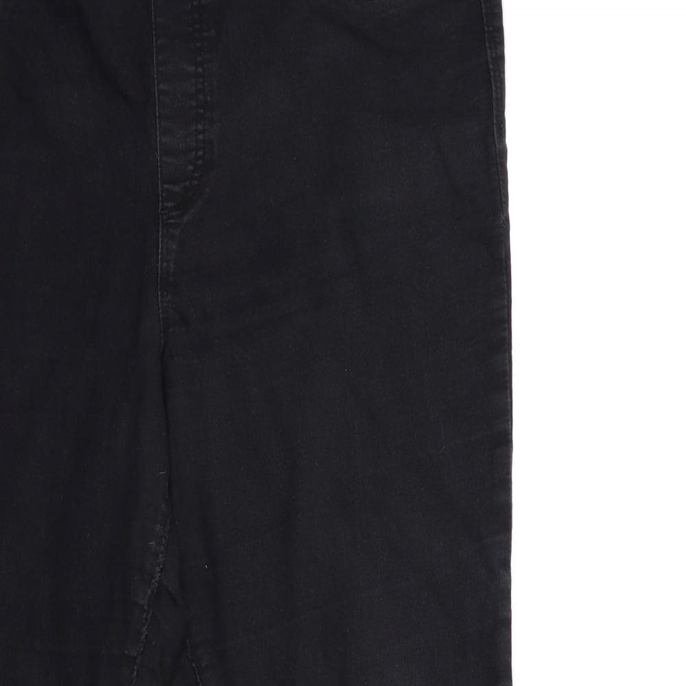 PEP & CO Womens Black  Denim Jegging Jeans Size 18 L28 in