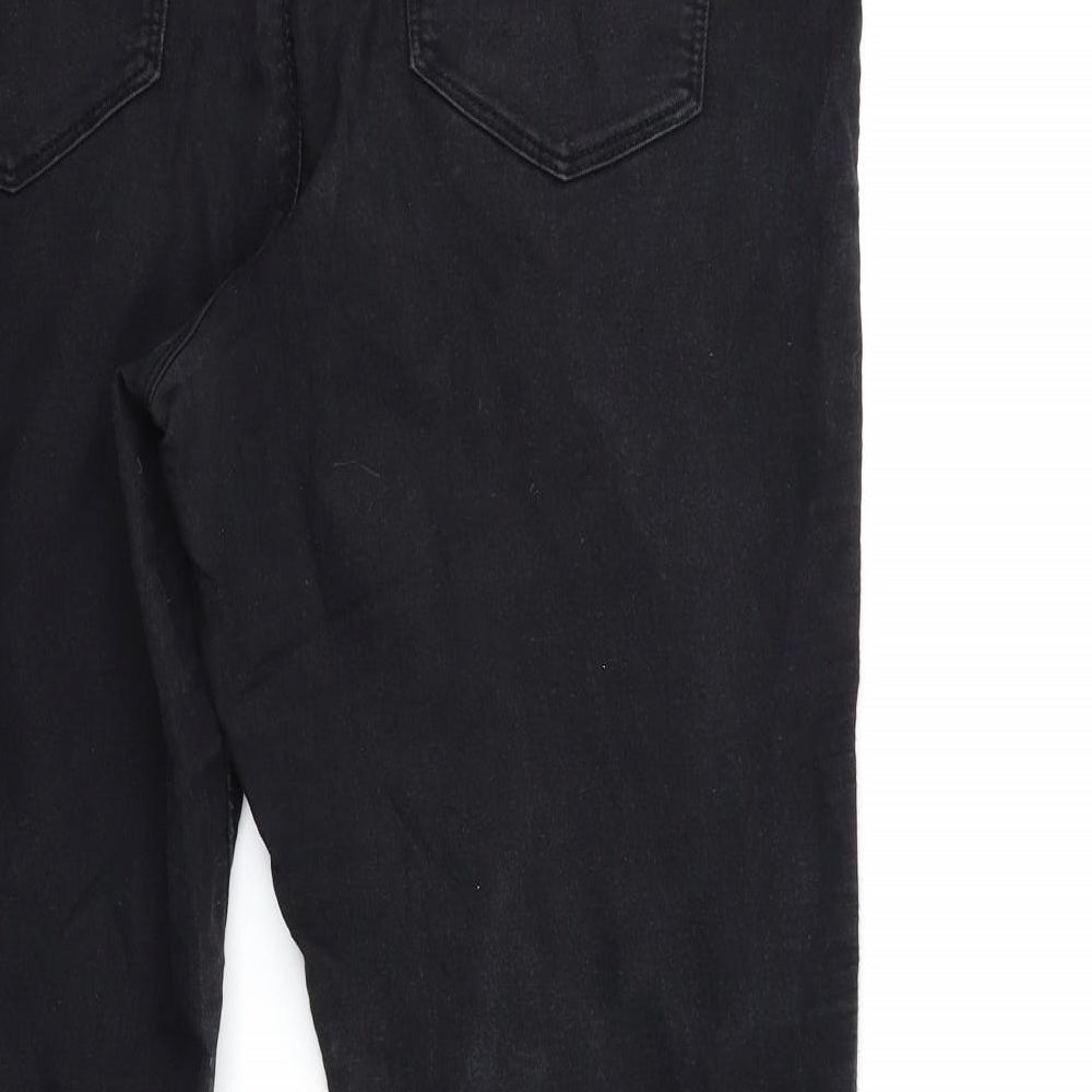 PEP & CO Womens Black  Denim Jegging Jeans Size 18 L28 in