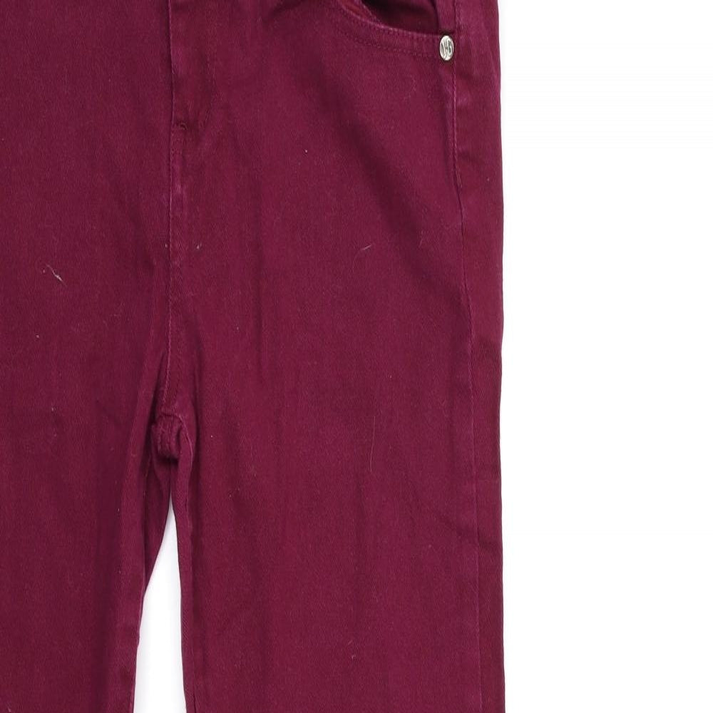 Preworn Womens Pink  Denim Skinny Jeans Size 30 in L28 in
