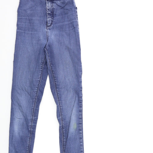 Topshop Womens Blue  Denim Skinny Jeans Size 26 in L30 in