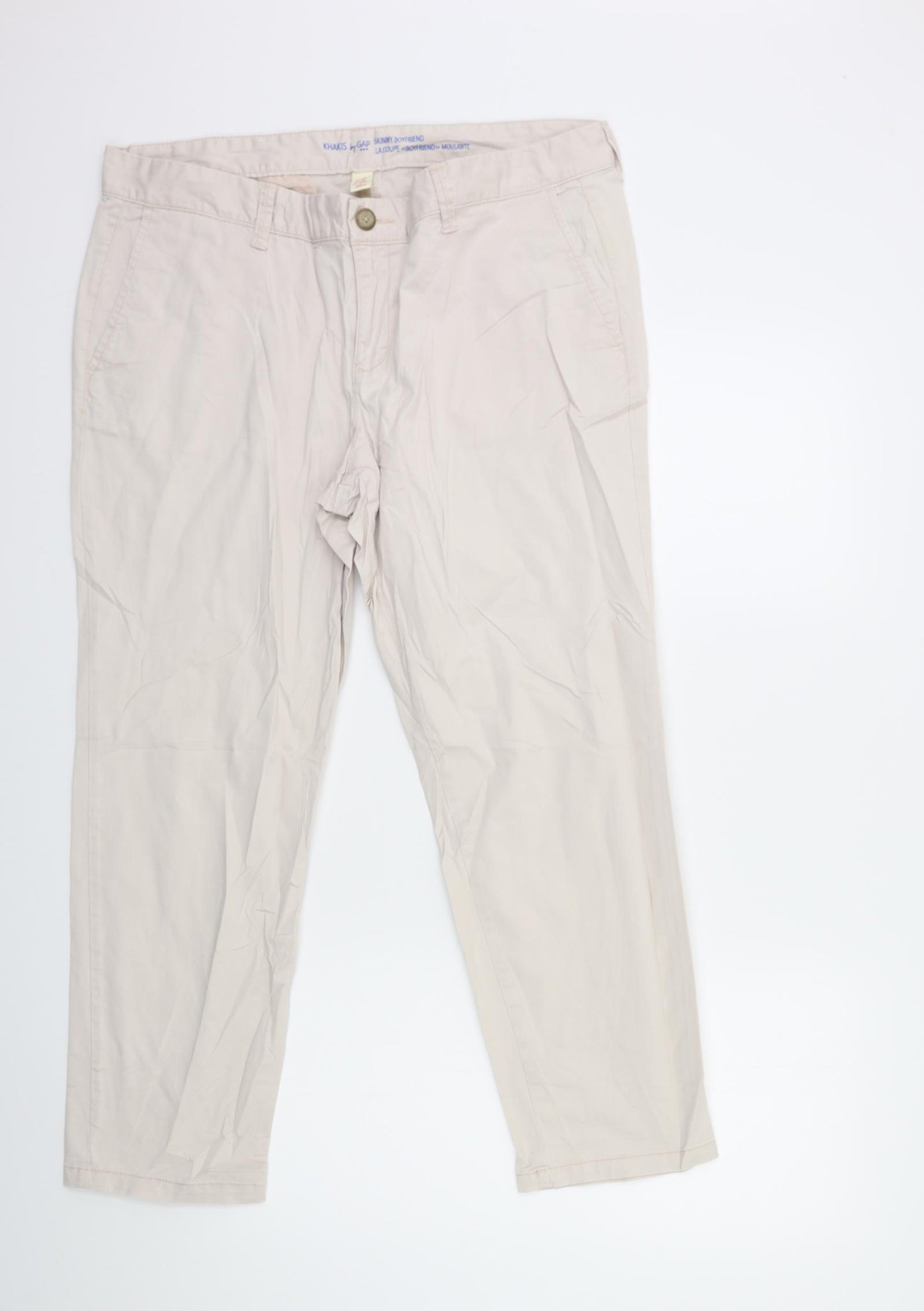 Gap Womens Beige   Trousers  Size 16 L26 in
