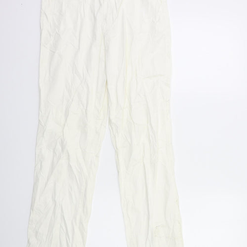 JACKY-O Womens White   Trousers  Size 30 in L32 in
