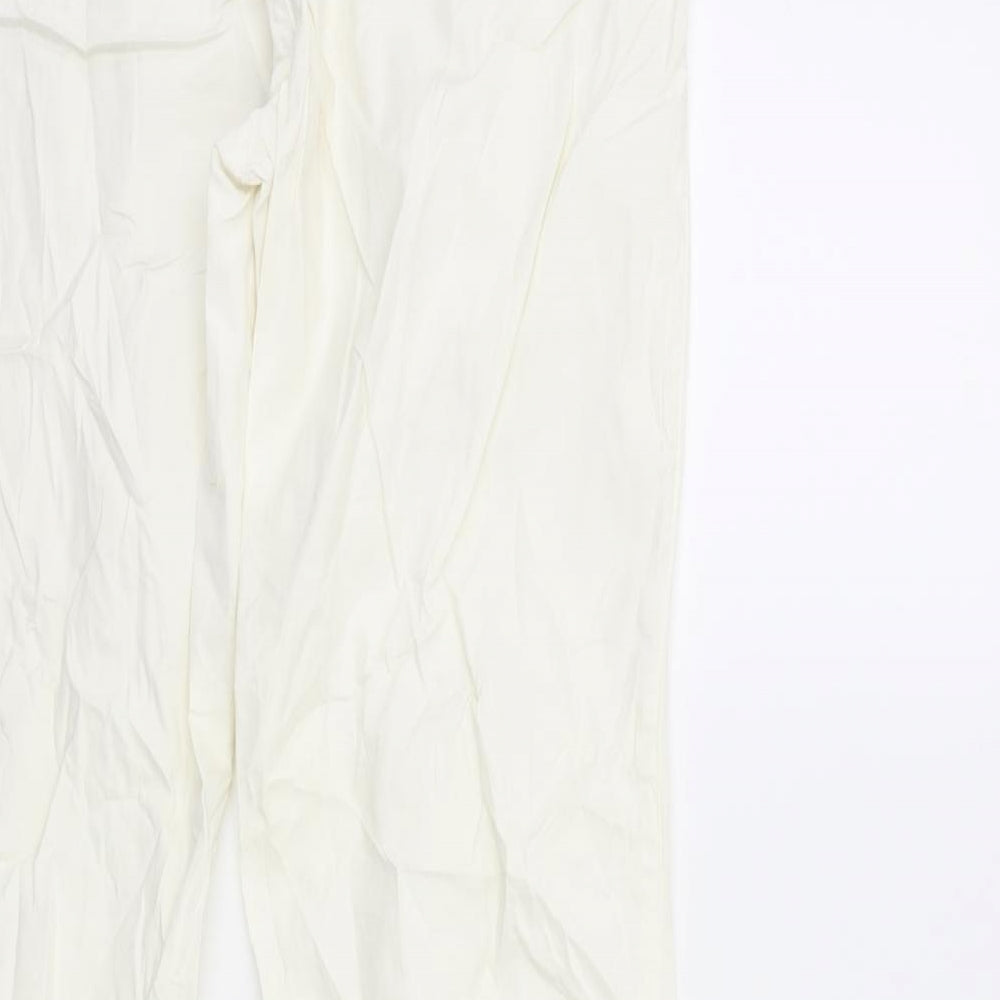 JACKY-O Womens White   Trousers  Size 30 in L32 in