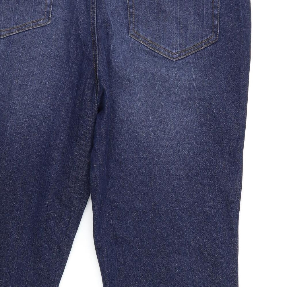 D&Co. Womens Blue  Denim Skinny Jeans Size 20 L26 in