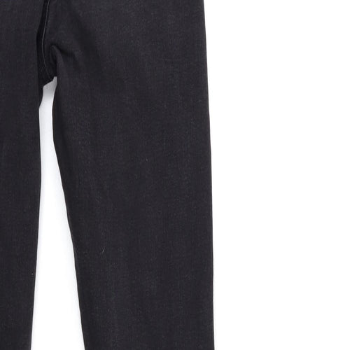 Denim & Co. Womens Black  Denim Skinny Jeans Size 8 L30 in