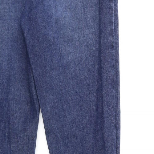 Preworn Womens Blue  Denim Skinny Jeans Size 8 L29 in