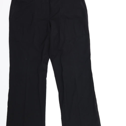 Marks and Spencer Womens Black   Trousers  Size 14 L30 in