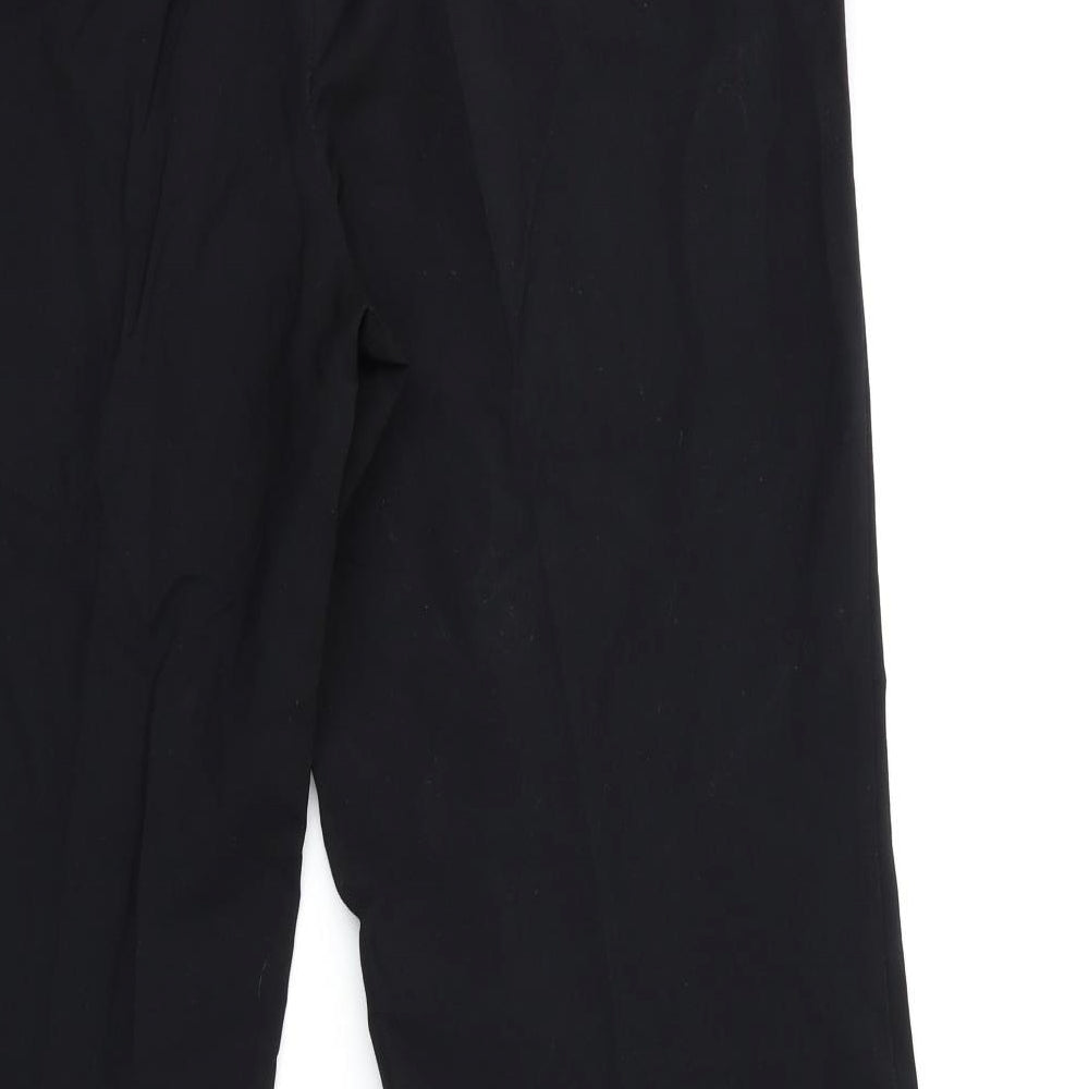 Marks and Spencer Womens Black   Trousers  Size 14 L30 in